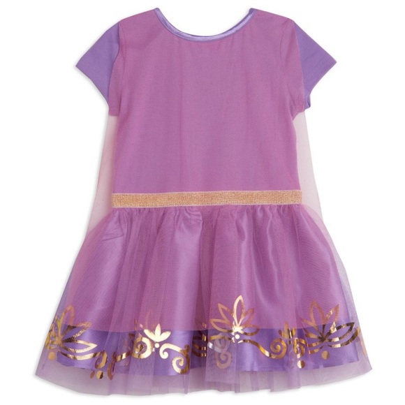 Disney Princess Rapunzel Toddler Girls Tulle Dress Size 4T - Picture 6 of 6